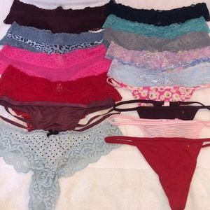 NWT lot of 15 victorias secret panties